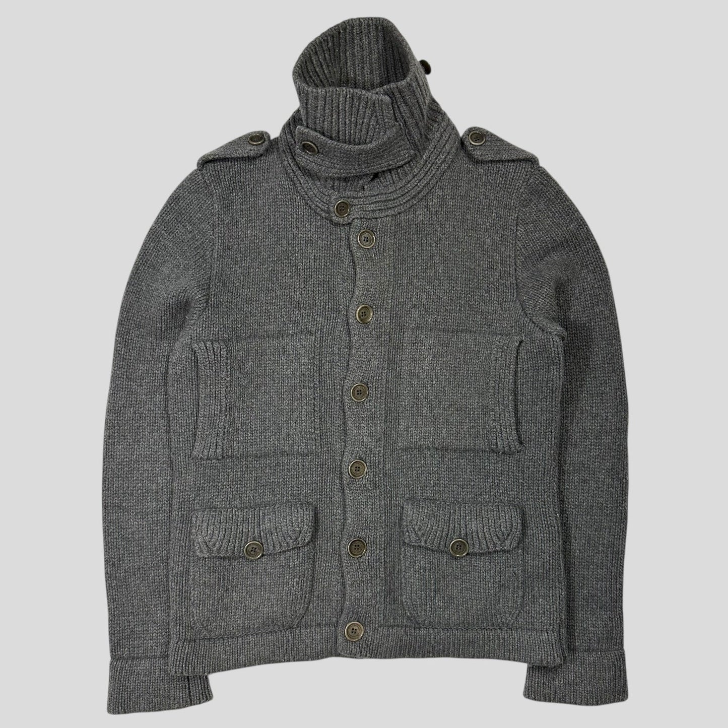 CP Company 00’s Thick Italian Wool Multipocket Cardigan - M