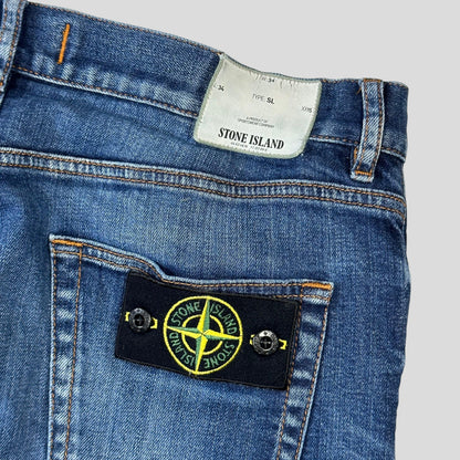 Stone Island Mid Wash Denim Jeans - 32-34 - Known Source