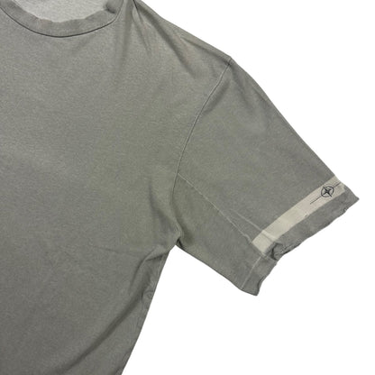 1999 Stone Island Grey Print Process T-Shirt