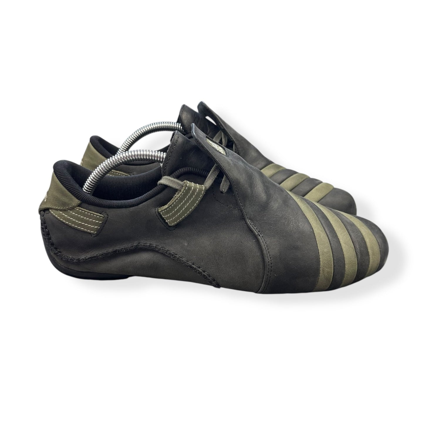 2007 Adidas Mactelo Leather Grey/Khaki (UK9) | Default Title, Multicoloured