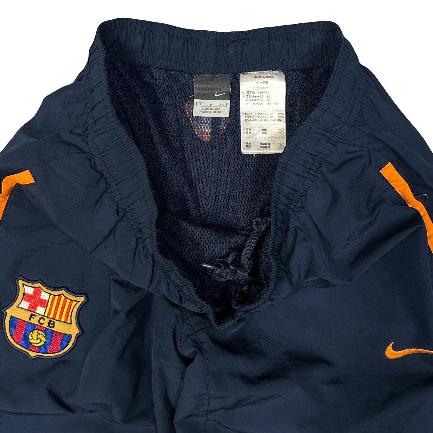 Nike T90 Barcelona 2010/11 Tracksuit Bottoms In Navy ( S )