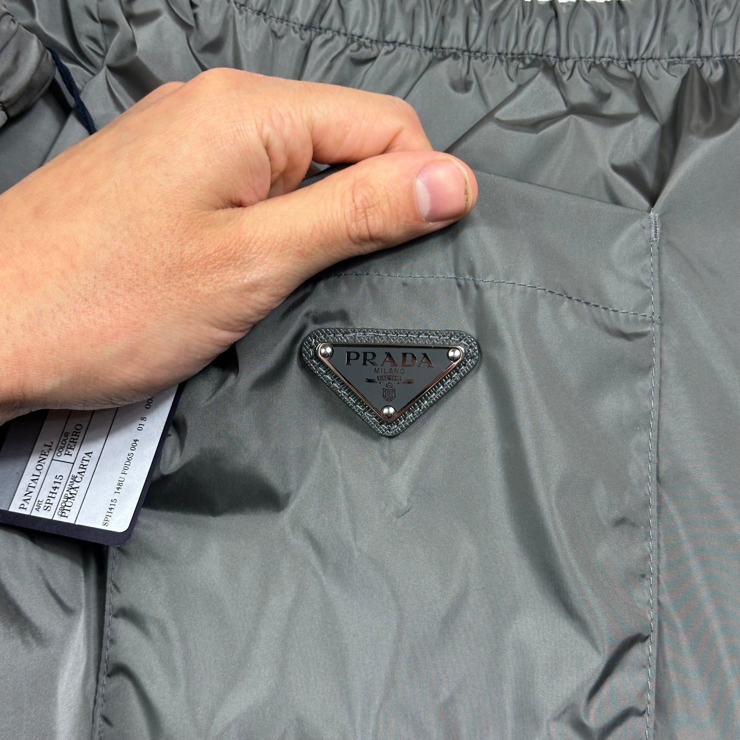 Prada 2024 Light Technical Nylon Smock Jacket + Trousers - L-XXL+