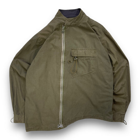 AW99/00 Maharishi Asymmetric Curved Hem Jacket (L) | Default Title, Green