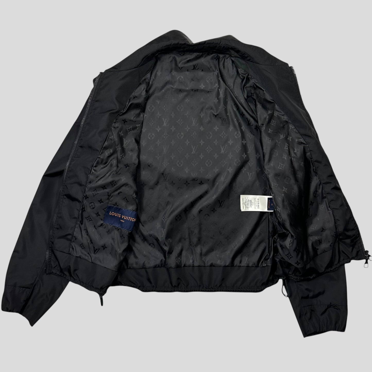 Louis Vuitton by Virgin Abloh 2020 Boxy Nylon Utility Jacket - IT48 (L) | Default Title, Black