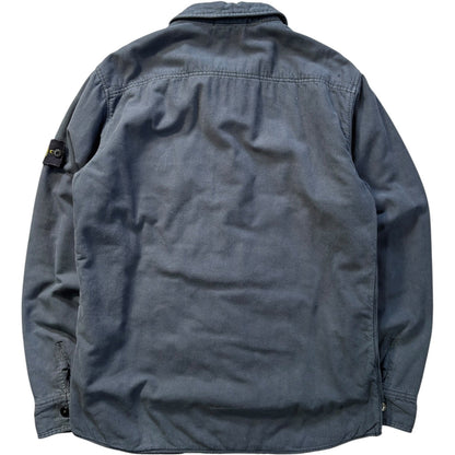 Stone Island 2011 Buttoned Overshirt L | Large, Navy