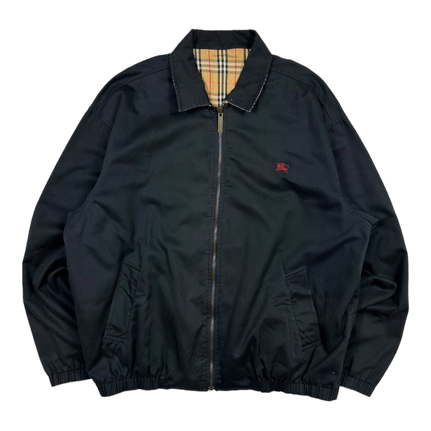 Burberry Reversible Nova Check Harrington Jacket