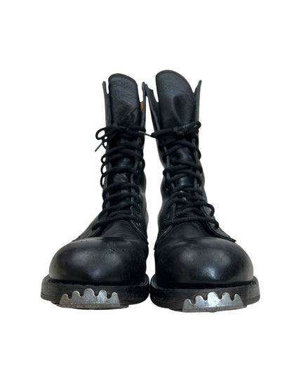 Tank Girl 1995 steel toe cap boots, film memorabilia | BLACK, Tan
