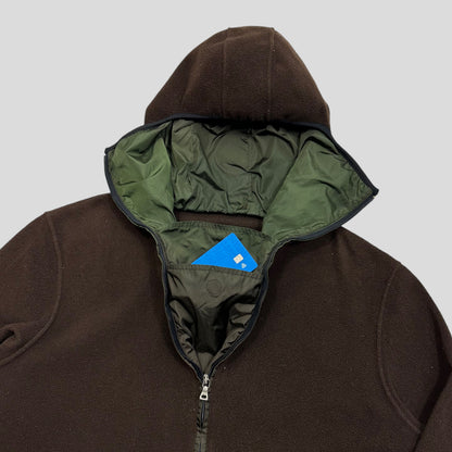 Prada Sport AW00 Balaclava Ninja Fleece Jacket - L