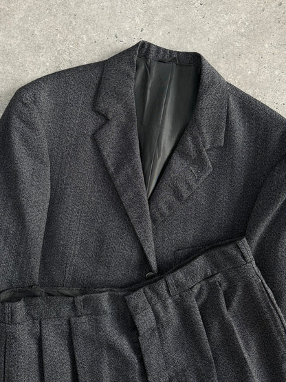 Vintage Pure Wool Single Breasted Suit - 40R/W32