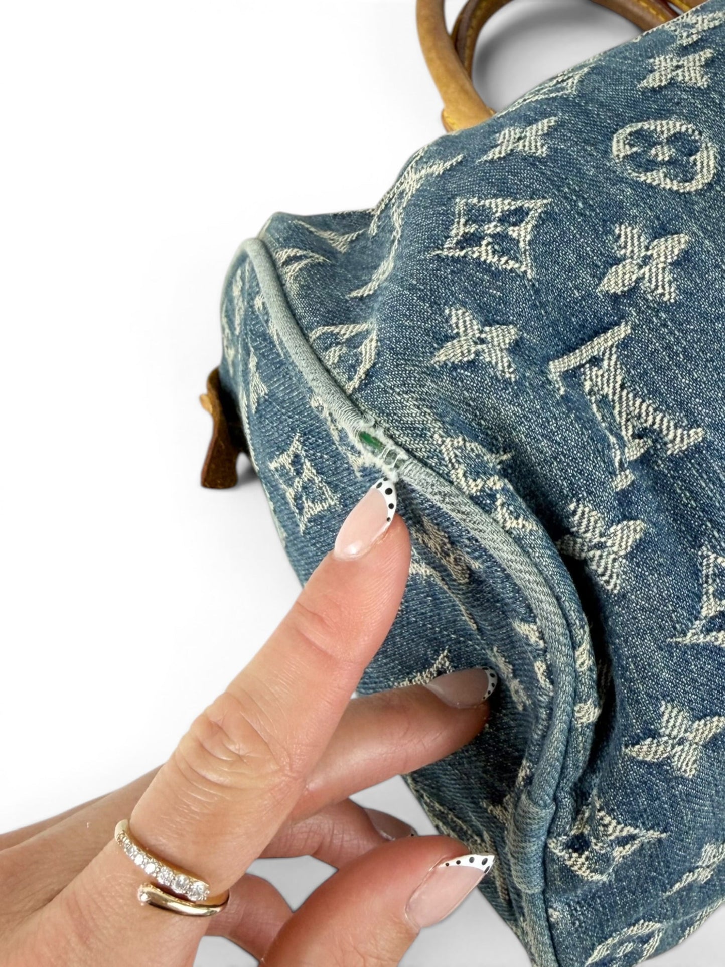 2005 Louis Vuitton Denim Neo Speedy Handbag | O/S, Multicoloured