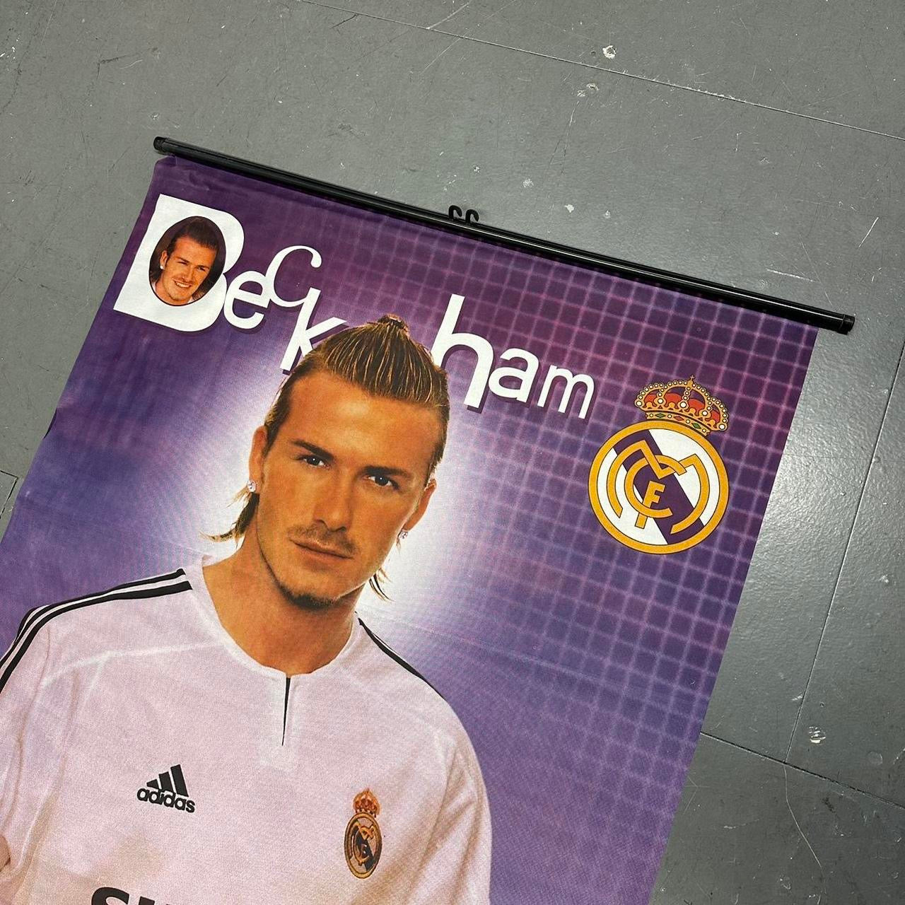 David Beckham Real Madrid Hanging Poster