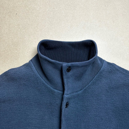 A/W 1987 Brushed Cotton Fleece Blouson Script Jacket