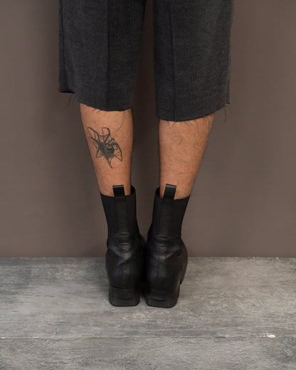 RICK OWENS BEATLE BALLAST BOOT (EU 40) | Default Title, Black