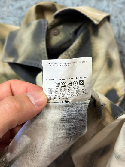 Just Cavalli 00’s Split Gradient Leopard Print Shirt - IT50 | O/S, Gradient Leopard Print