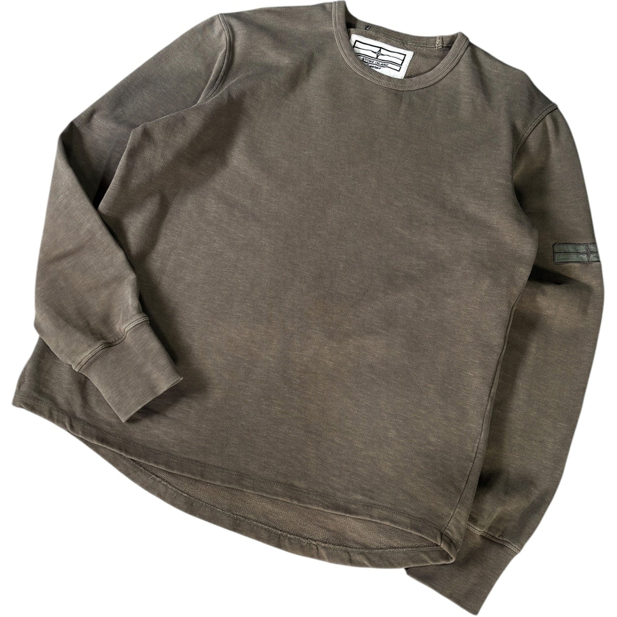 Stone Island Denims 2007 Khaki Cotton Jumper L | Large, Brown