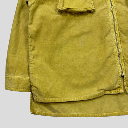 Cav Empt Yellow Cord Double Pocket Overshirt - M (L/XL)