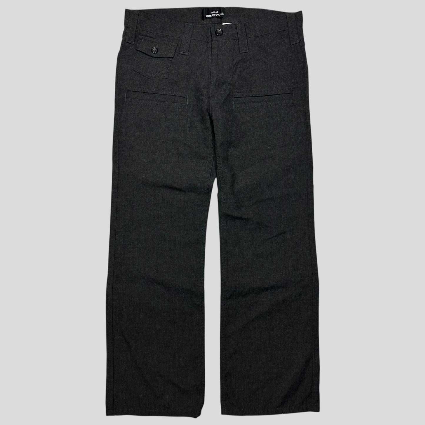 Comme Des Garçons 2007 Mini Pockets Baggy Wool Carpenter Trousers - M/L