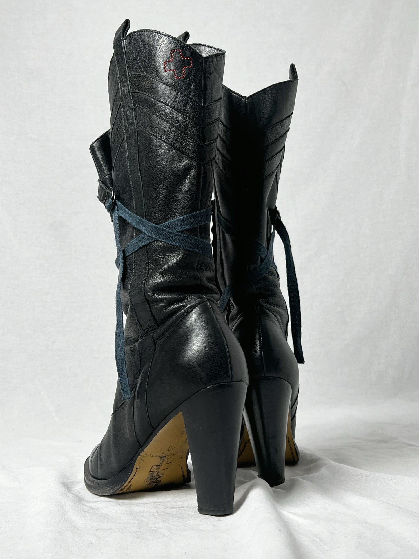 AF VANDEVORST FETISH BOOT | Default Title, Black