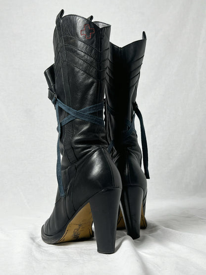 AF VANDEVORST FETISH BOOT | Default Title, Black