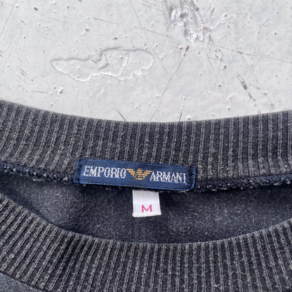 1980s emporio armani graphic pullover | Gray, Gray