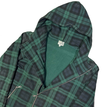 Takeo Kikuchi Plaid Hoodie In Green  ( L )