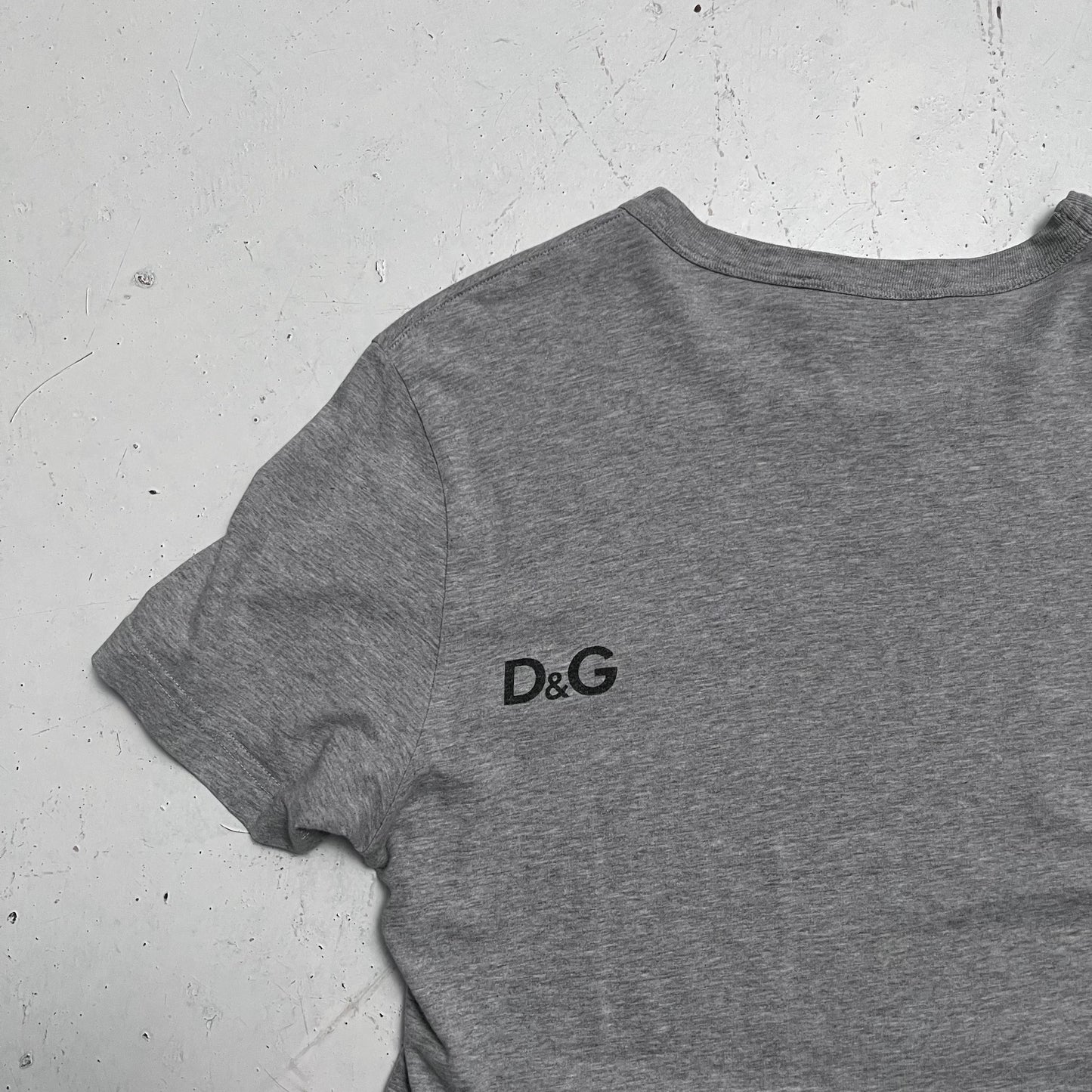 vintage d&g fiorucci graphic tee | Gray, Gray
