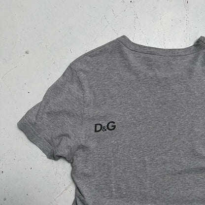 vintage d&g fiorucci graphic tee | Gray, Gray