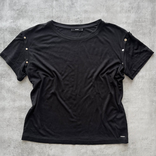 DIESEL T-SHIRT | O/S, Black