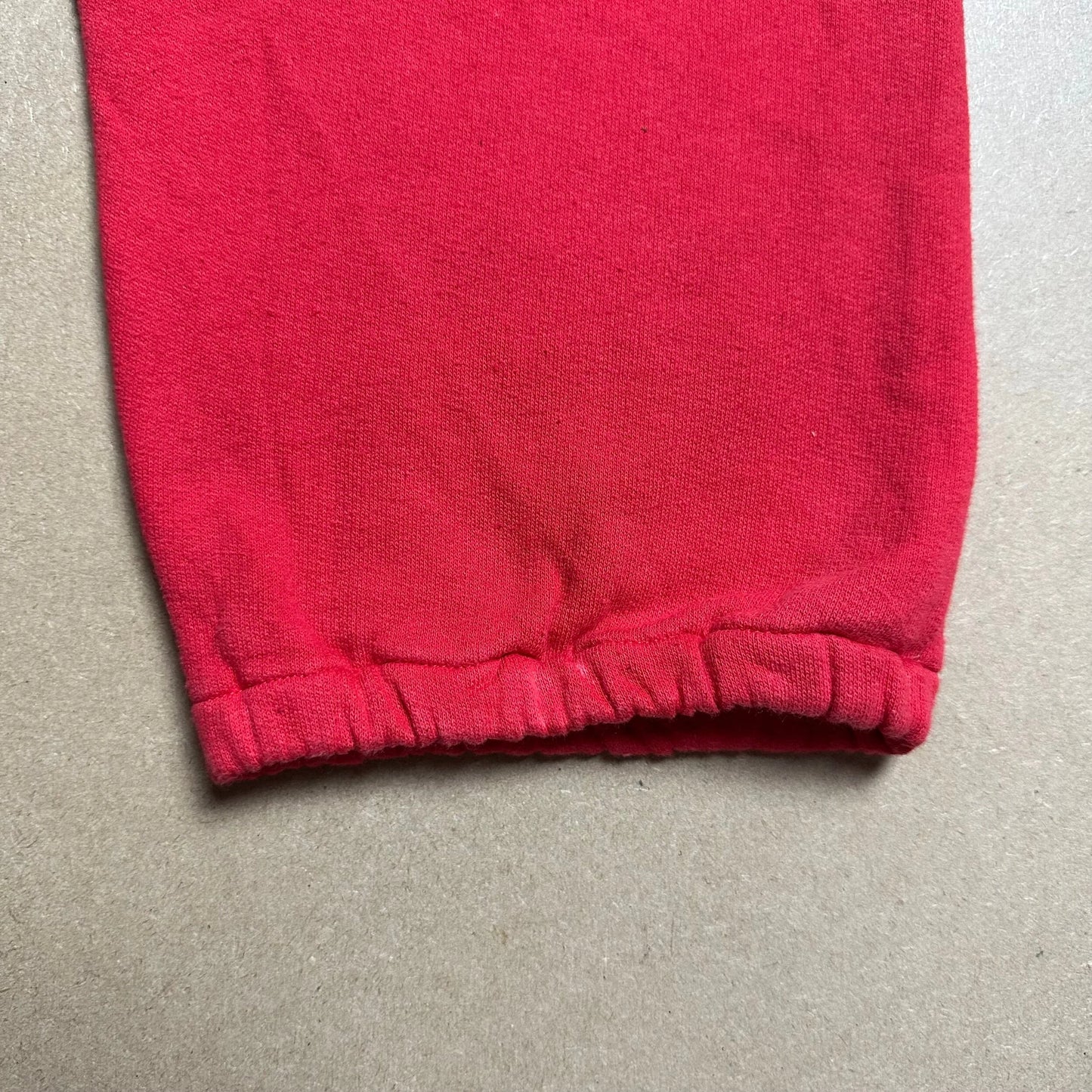 S/S 1986 Scarlet Red Square Patch Joggers