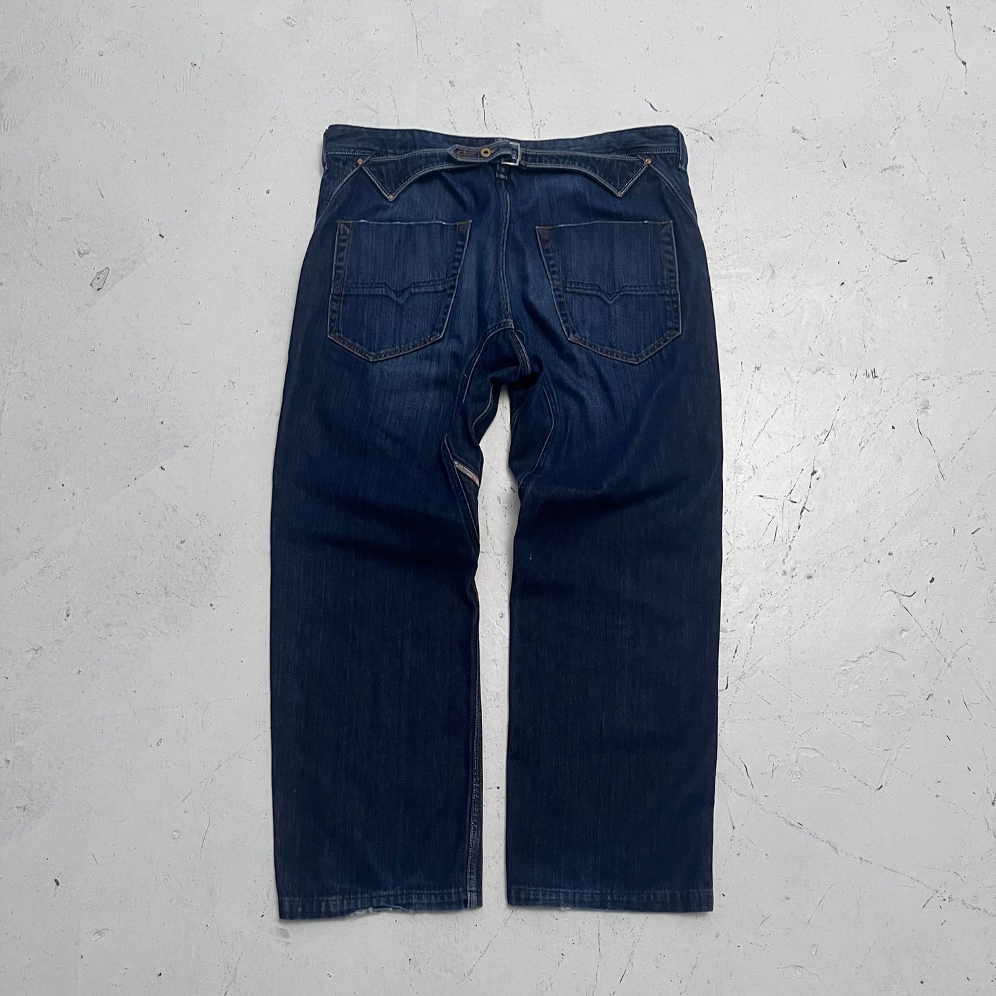 2000s diesel buckleback pheyo jeans | Blue, Blue