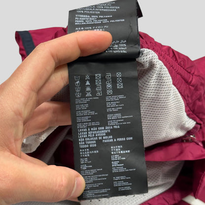 Prada 2015 Nylon Red Tab Stash Pocket Shorts - L