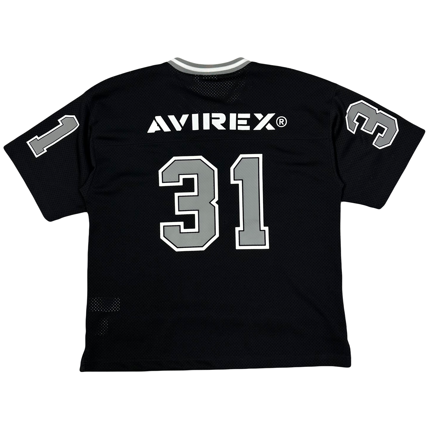 Avirex Spellout Football Jersey In Black ( M )