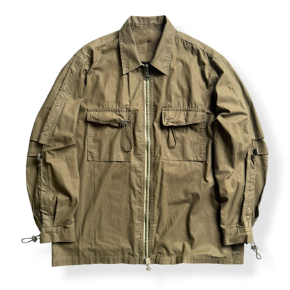 1999 Maharishi Elasticated Sleeve Jacket (L) | Default Title, Cream
