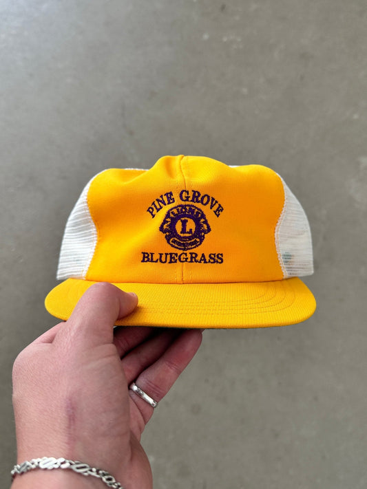 1990’s Pine Grove Trucker Cap | O/S, Yellow