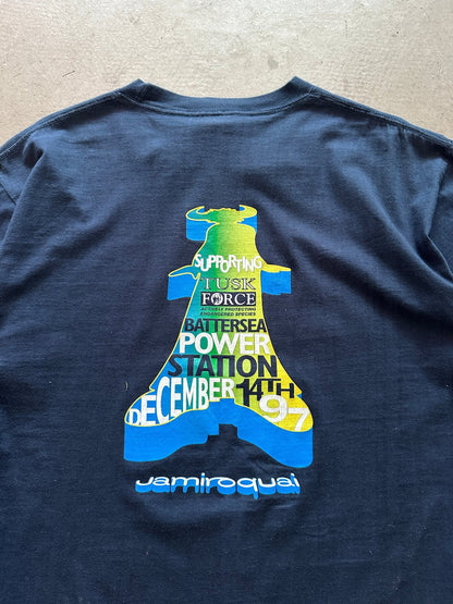 1997 Jamiroquai Battersea Powerstation T-Shirt - XL | Default Title, Red