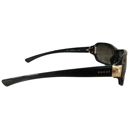 Gucci Monogram Sunglasses In Black