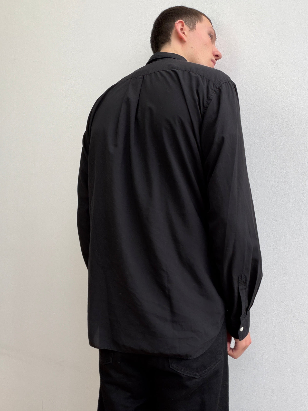 Comme Des Garçon Homme Deux Drawstring Shirt | O/S, Black