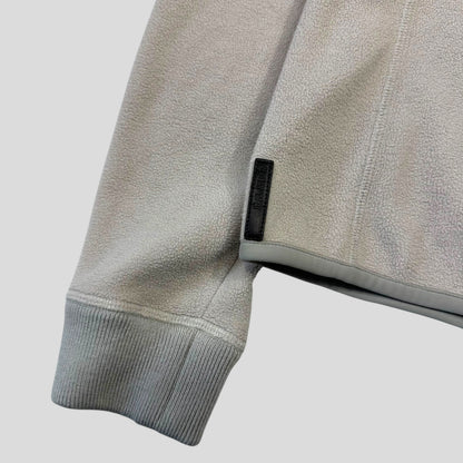 Prada Sport 2006 Spellout Logo Balaclava Fleece Jacket - M | Default Title, Cream