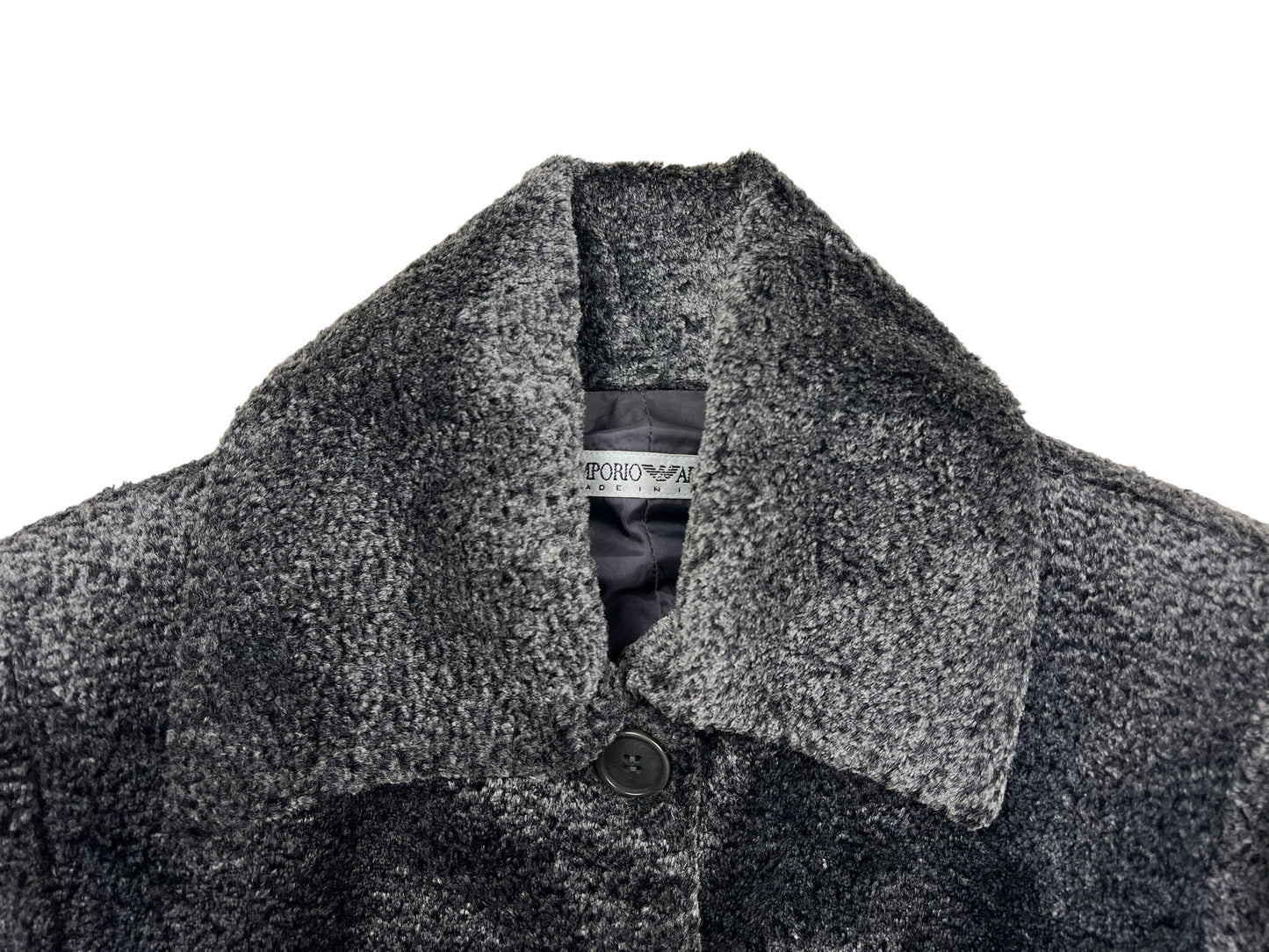 Emporio Armani faux fur jacket | Grey, Grey