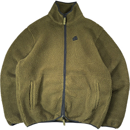 Maharishi 00’s Deep Pile Fleece Jacket XL | XL, Olive