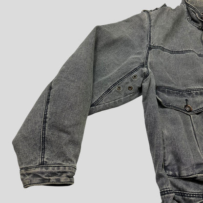 Armani Jeans 1991 Blanket Lined Heavy Cotton Work Jacket - L/XL | Default Title, Gold