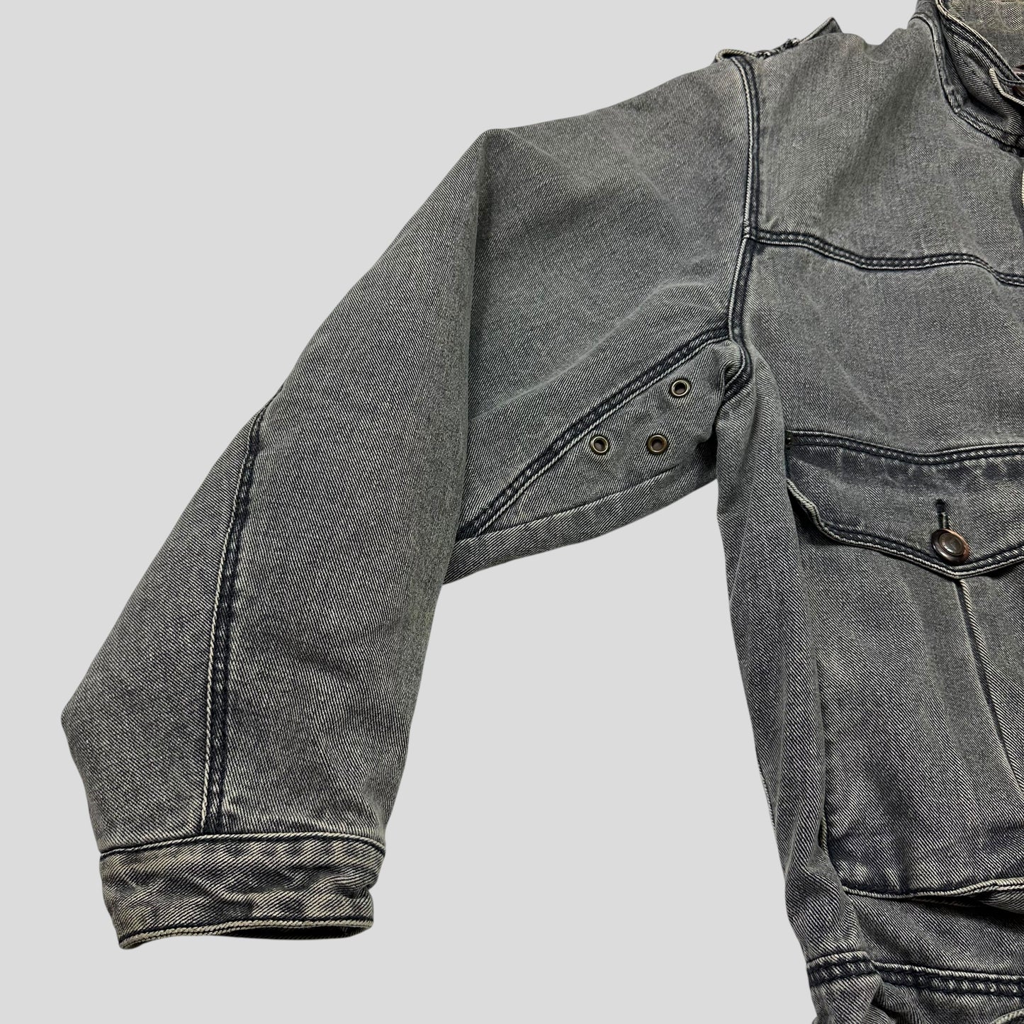 Armani Jeans 1991 Blanket Lined Heavy Cotton Work Jacket - L/XL | Default Title, Gold