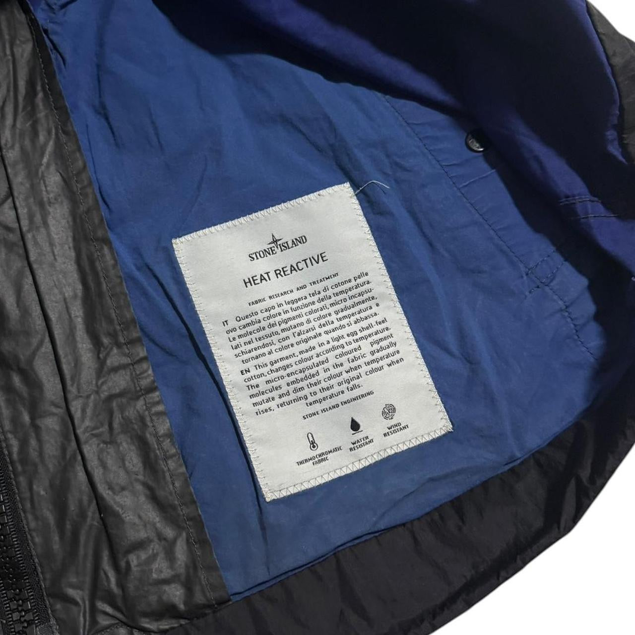 Stone Island Marina Heat Reactive Transformable Vest | XXXL, Black