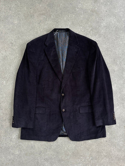 Ralph Lauren X Macy’s 90s Corduroy Single Breasted Blazer - 44R/XL