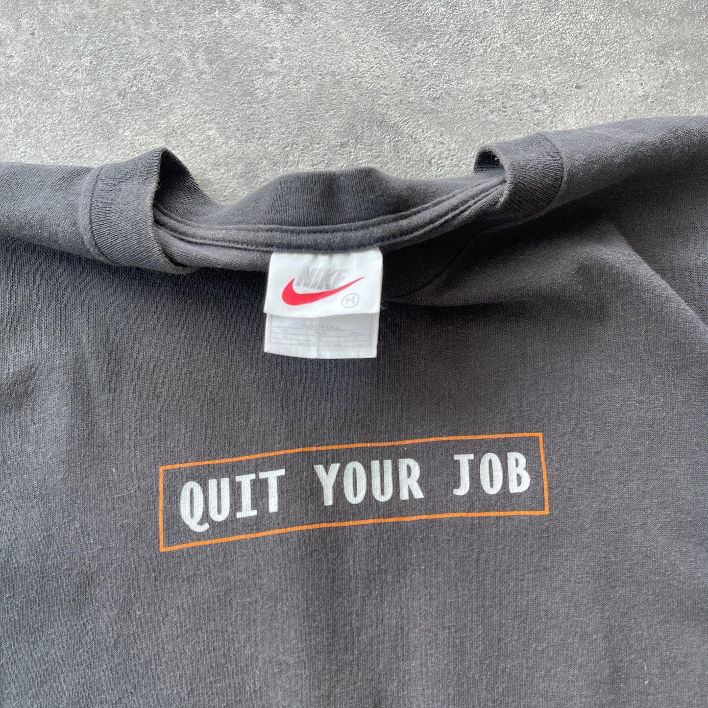 Nike ACG 1990s ‘Quit Your Job’ heavyweight t-shirt (L)