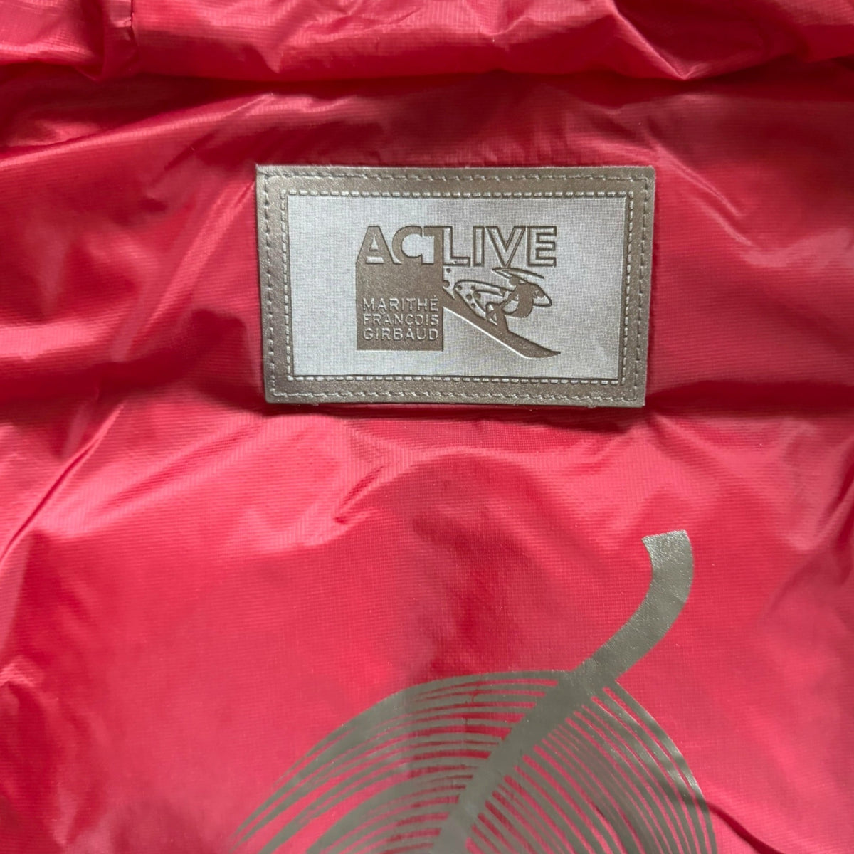 2013 Marithe + Francois Girbaud 'Parkachu' Gilet (S) | Small, Red