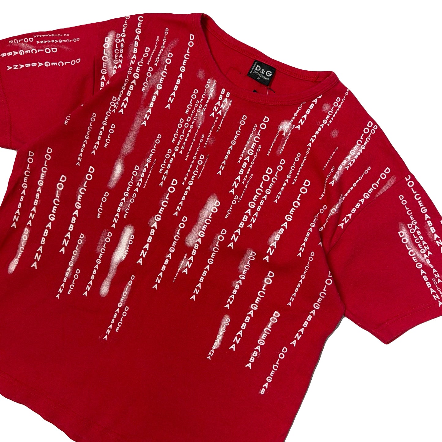 Dolce & Gabbana T-Shirt In Red (M) | Medium, Red