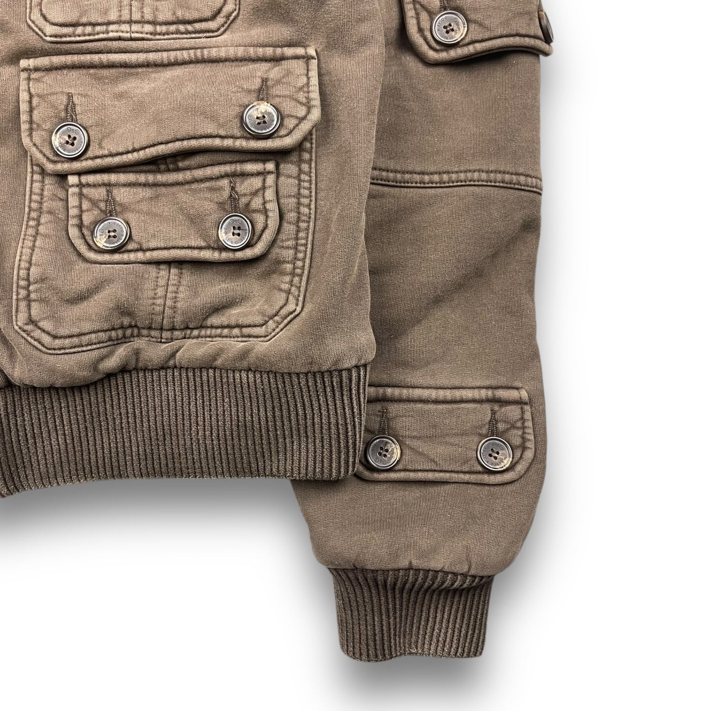 2008 Dolce & Gabbana Rabbit Fur Cargo Jacket (M) | Default Title, Brown
