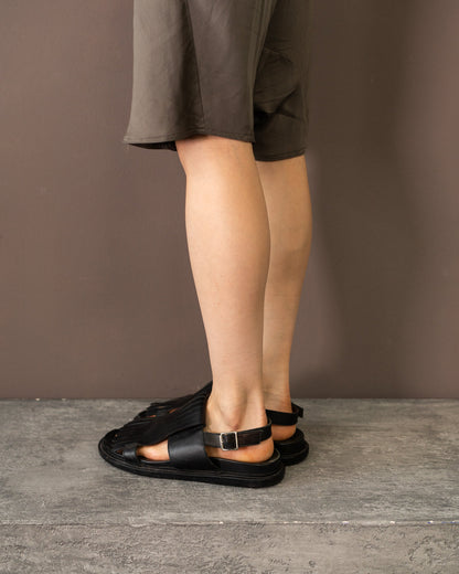 MARNI PLEATED SANDALS (EU 40)