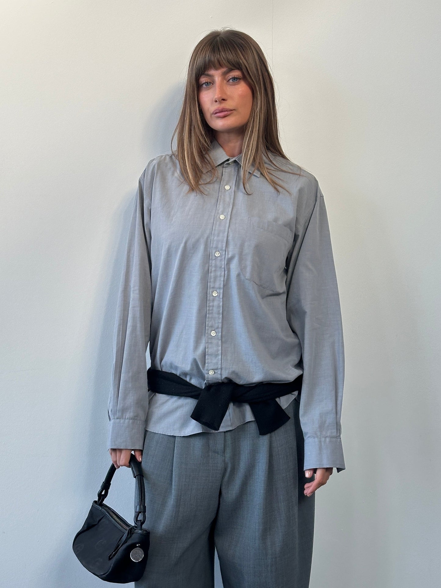 Christian Dior 1980s Cotton Shirt - L/XL